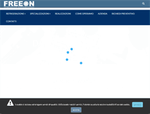 Tablet Screenshot of freeon.it